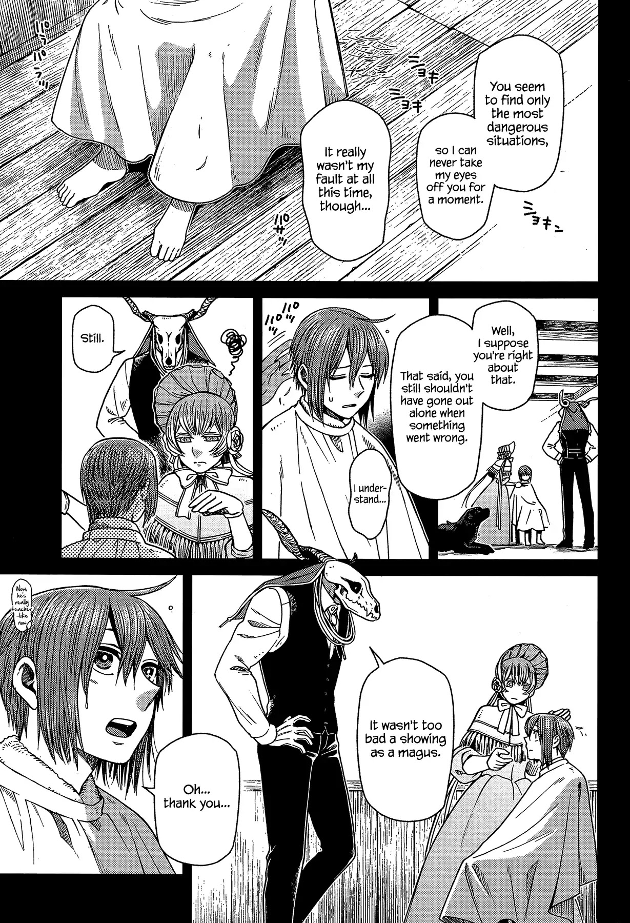 Mahou Tsukai no Yome chapter 62 page 9