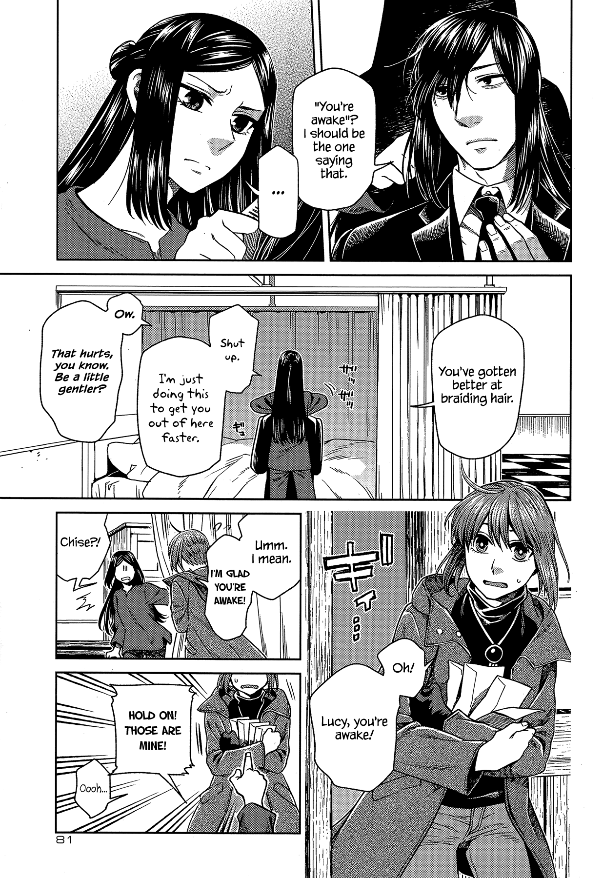 Mahou Tsukai no Yome chapter 64 page 5