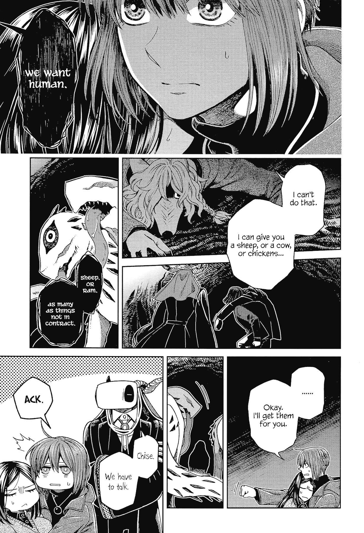 Mahou Tsukai no Yome chapter 65 page 11