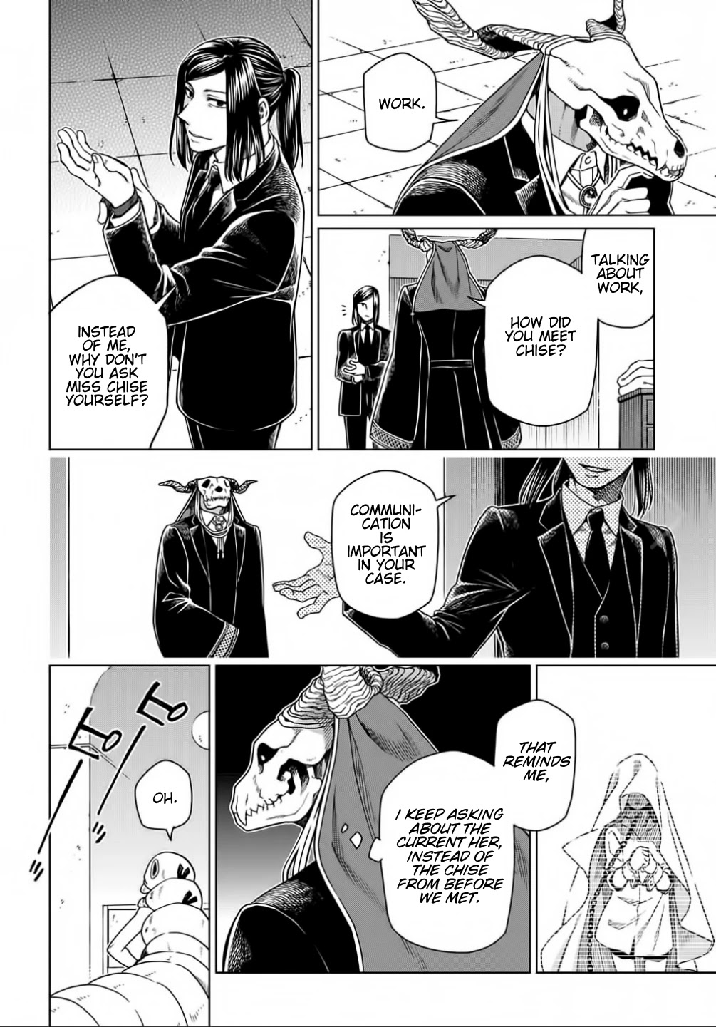 Mahou Tsukai no Yome chapter 74 page 4