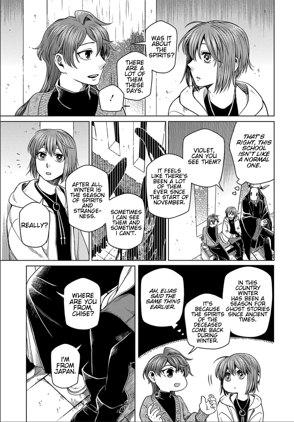 Mahou Tsukai no Yome chapter 75 page 17