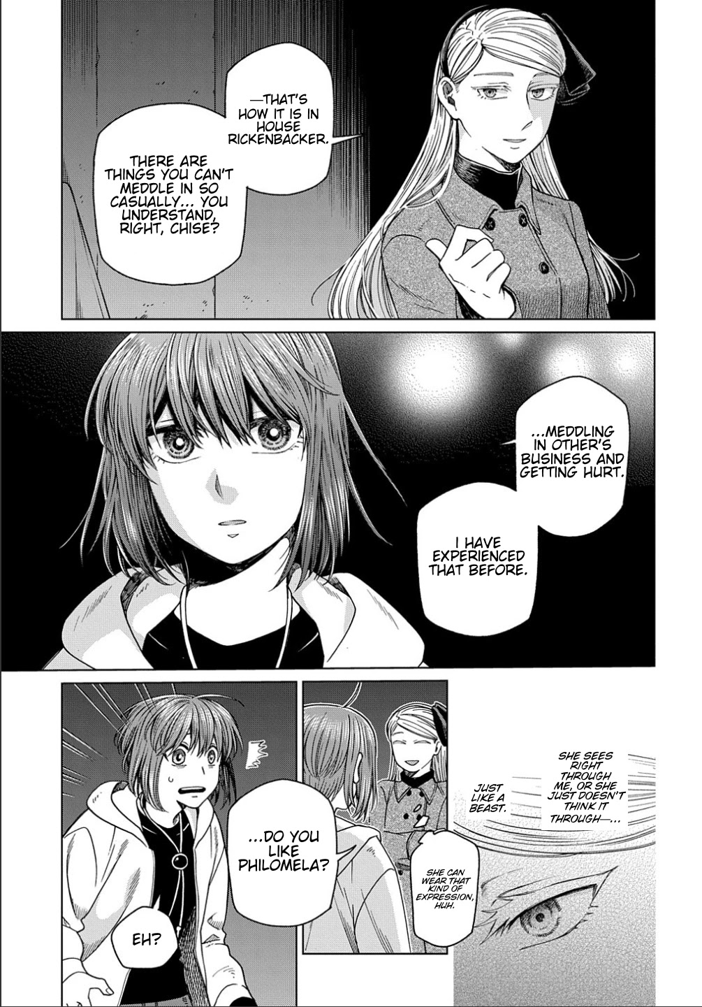 Mahou Tsukai no Yome chapter 75 page 46