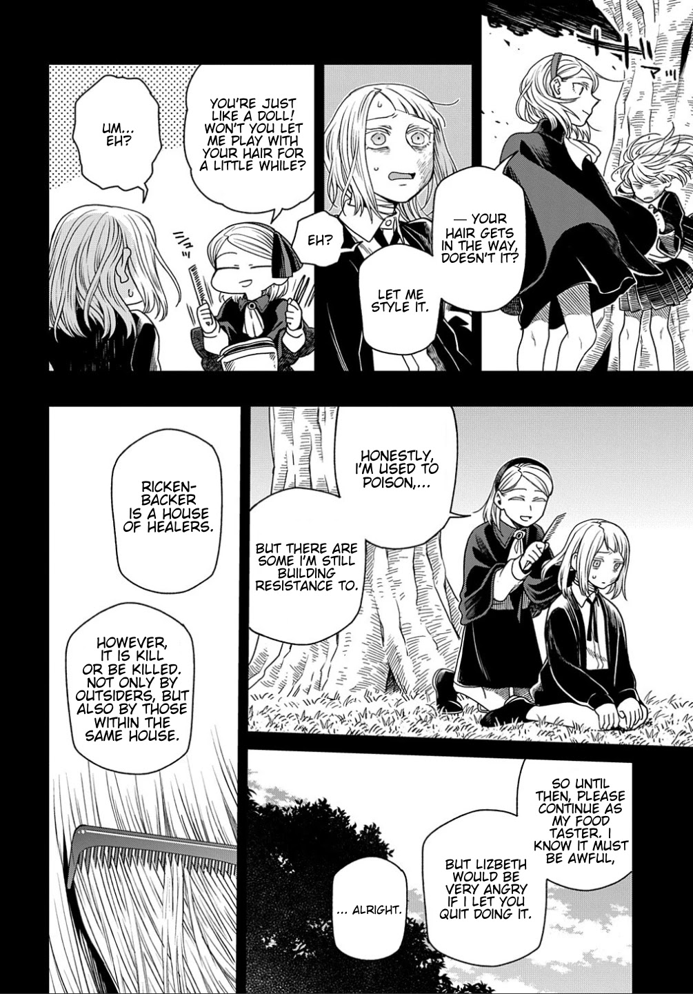 Mahou Tsukai no Yome chapter 76 page 12