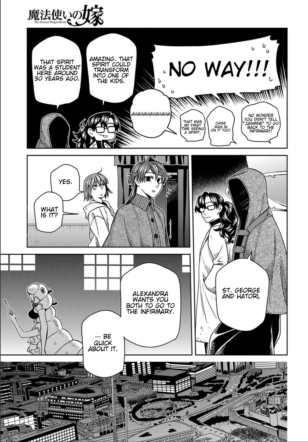 Mahou Tsukai no Yome chapter 76 page 36