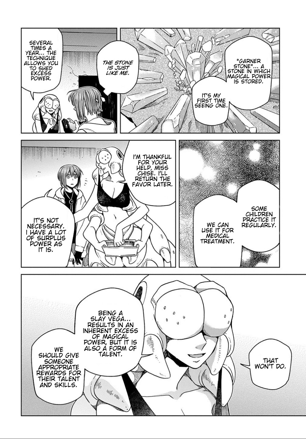 Mahou Tsukai no Yome chapter 77 page 8