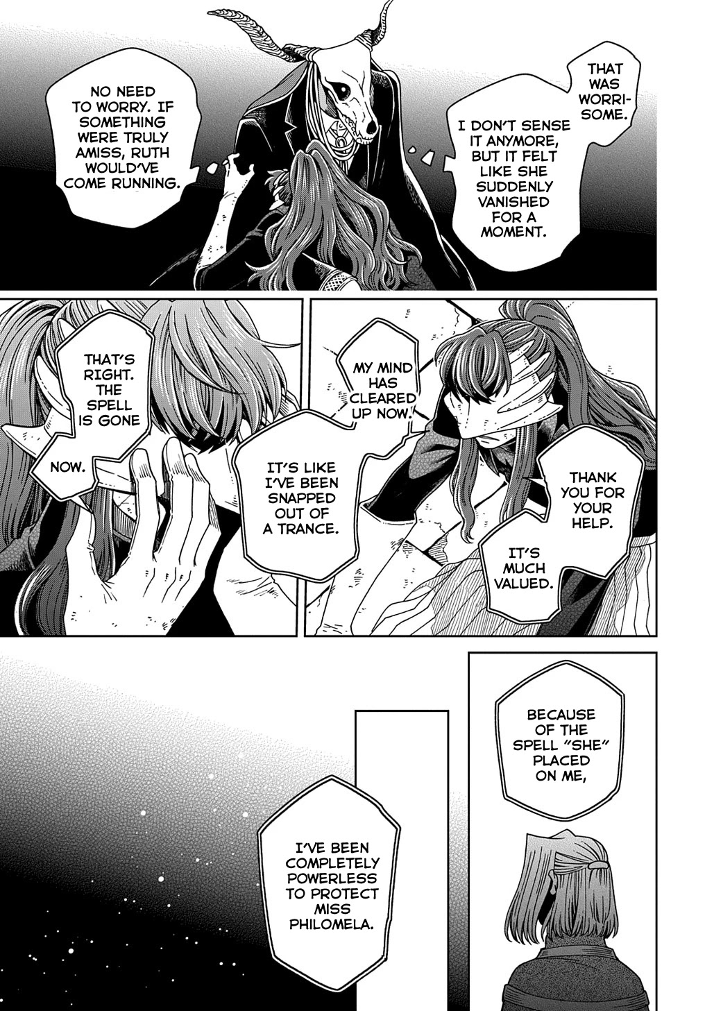 Mahou Tsukai no Yome chapter 87 page 17