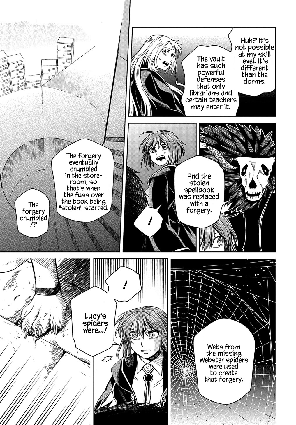 Mahou Tsukai no Yome chapter 93 page 15