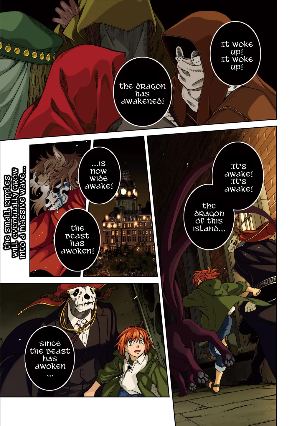 Mahou Tsukai no Yome chapter 96 page 1