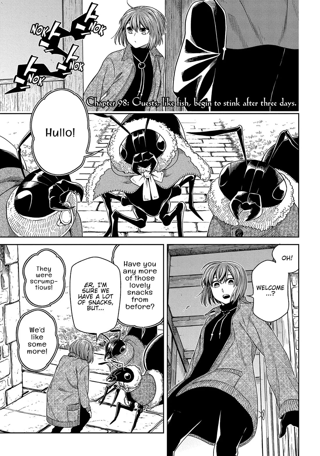 Mahou Tsukai no Yome chapter 98 page 1