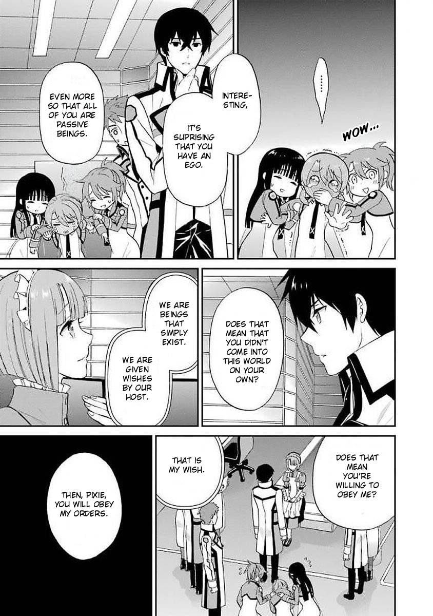 Mahouka Koukou no Rettousei - Raihousha Hen chapter 22 page 25