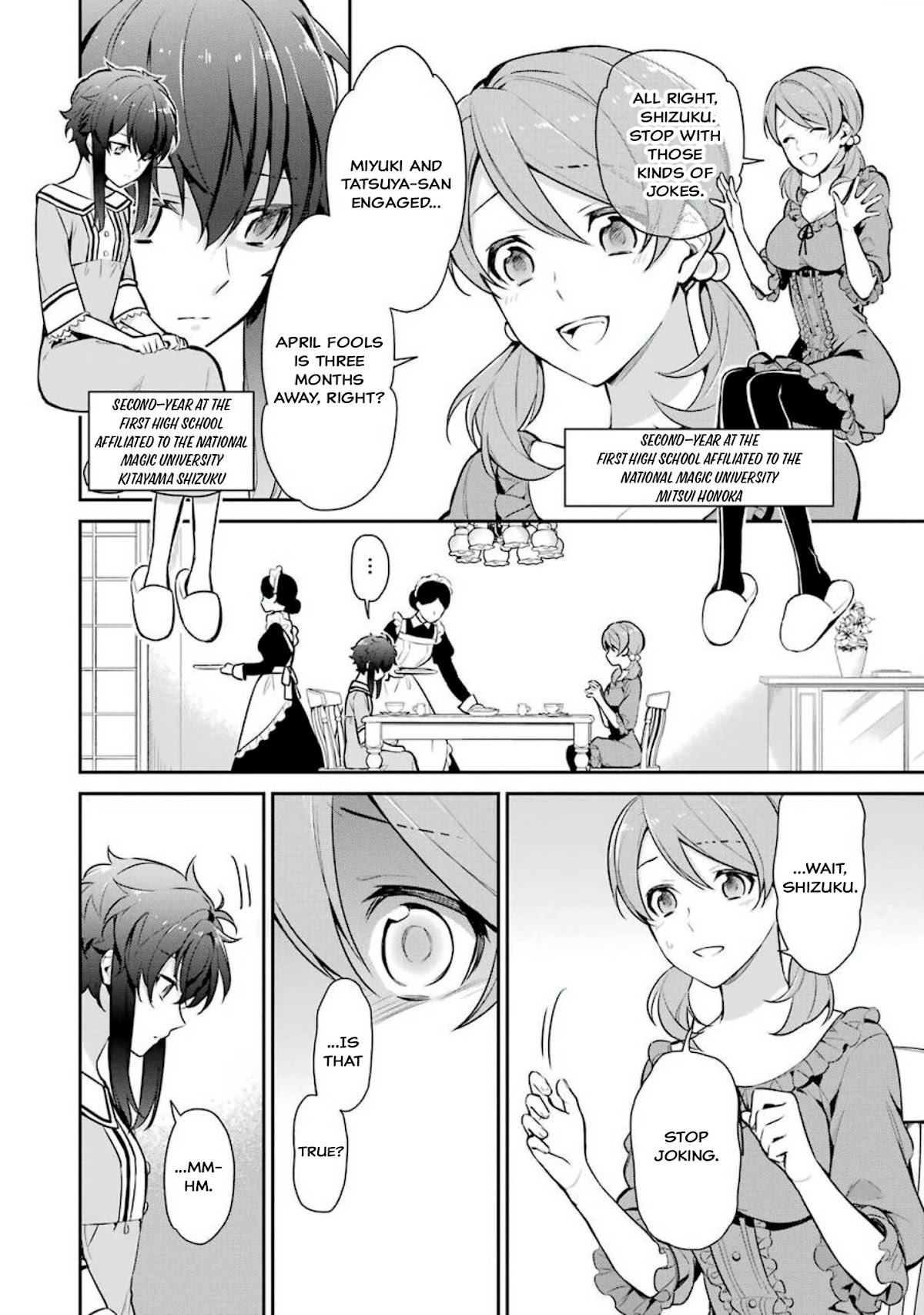 Mahouka Koukou no Rettousei - Shizoku Kaigi-hen chapter 1 page 20