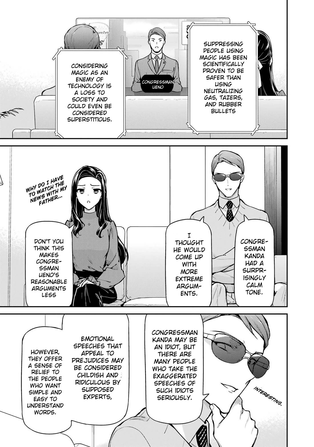 Mahouka Koukou no Rettousei - Shizoku Kaigi-hen chapter 33 page 17