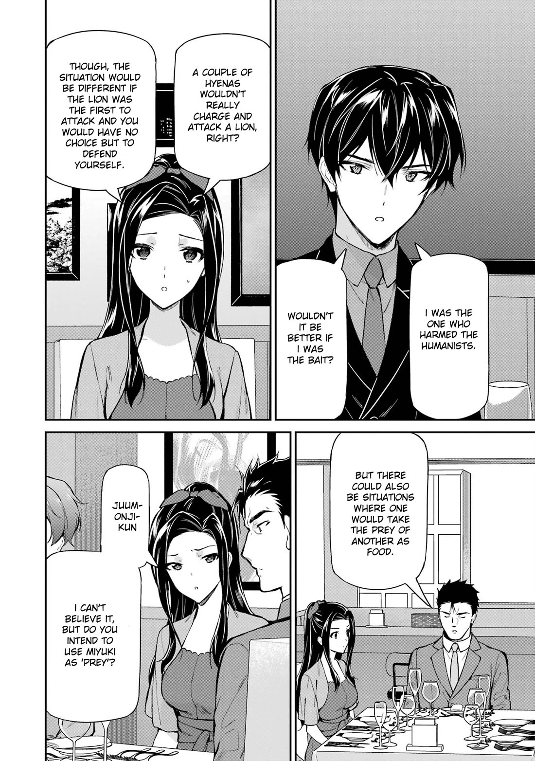 Mahouka Koukou no Rettousei - Shizoku Kaigi-hen chapter 40 page 10