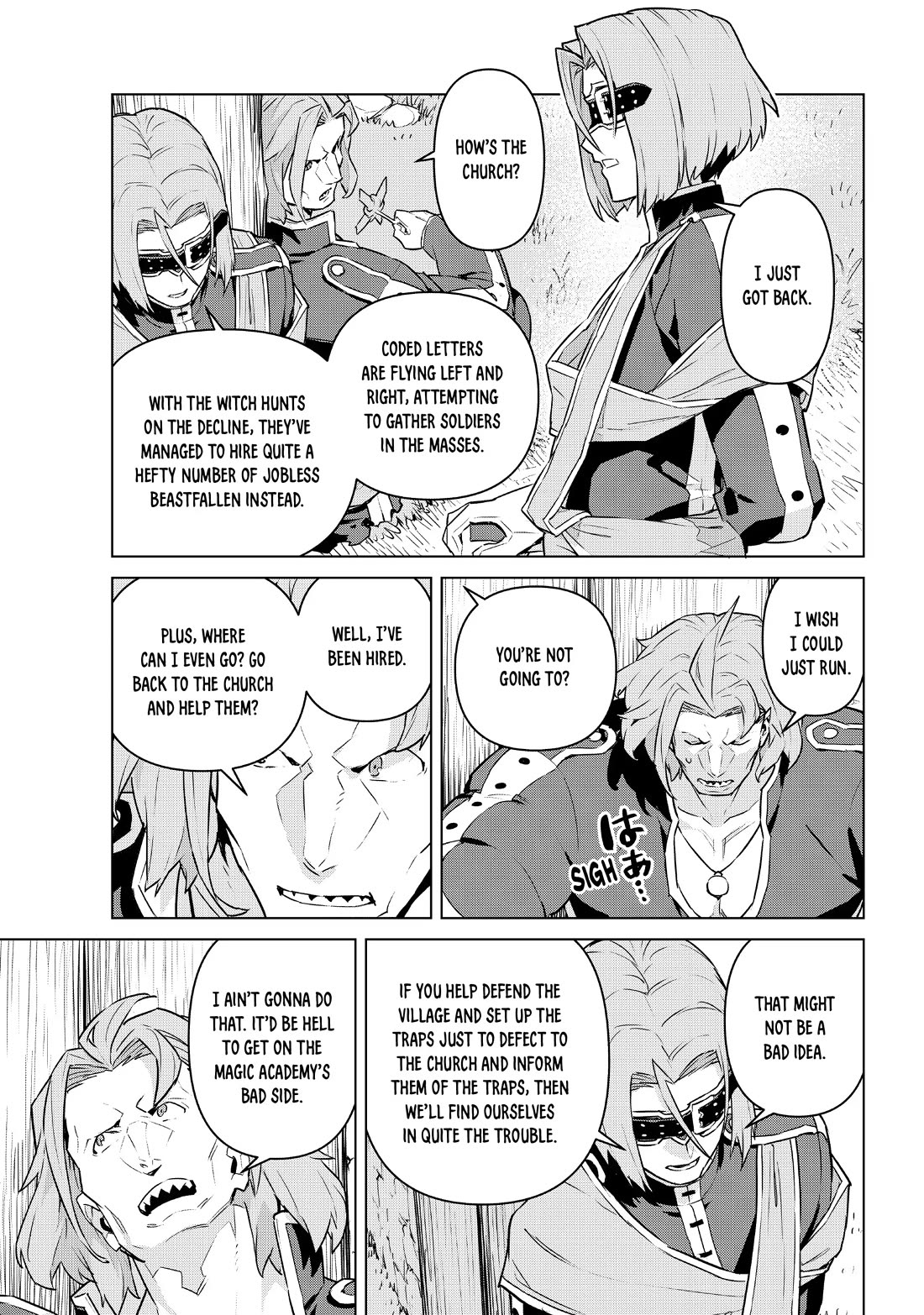 Mahoutsukai Reimeiki chapter 35 page 22