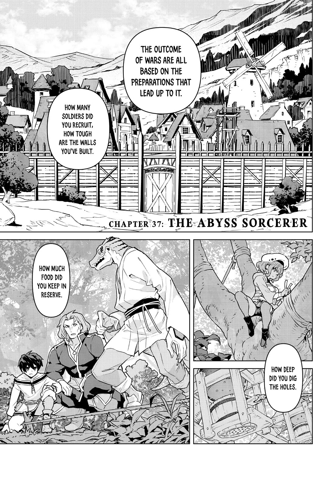 Mahoutsukai Reimeiki chapter 37 page 1