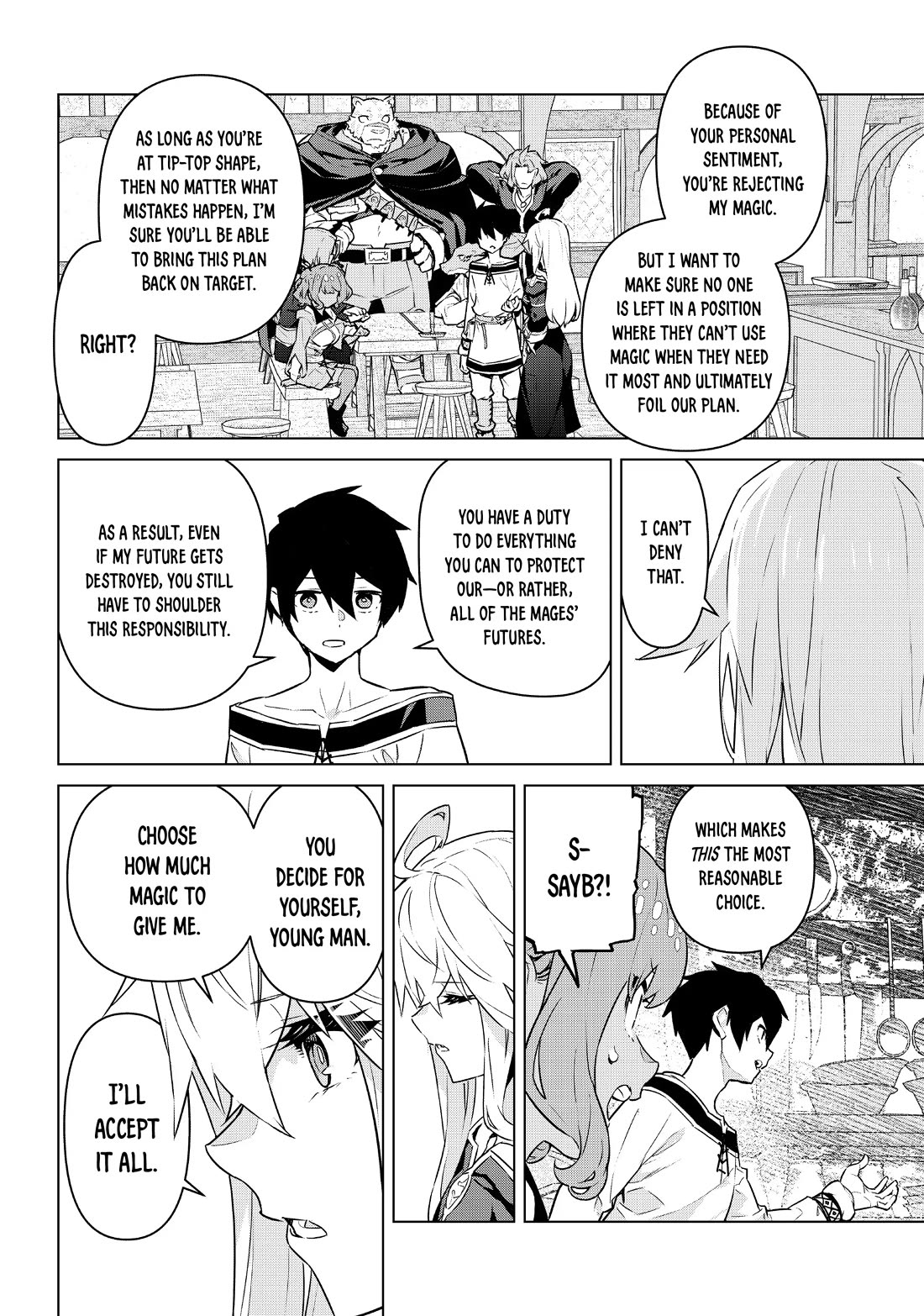 Mahoutsukai Reimeiki chapter 37 page 8