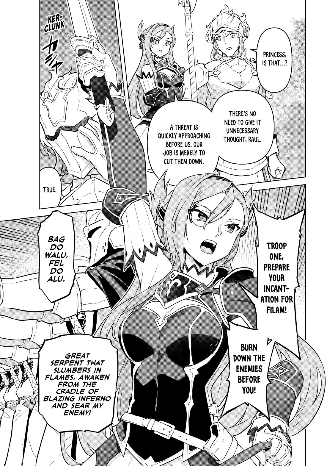 Mahoutsukai Reimeiki chapter 39 page 20