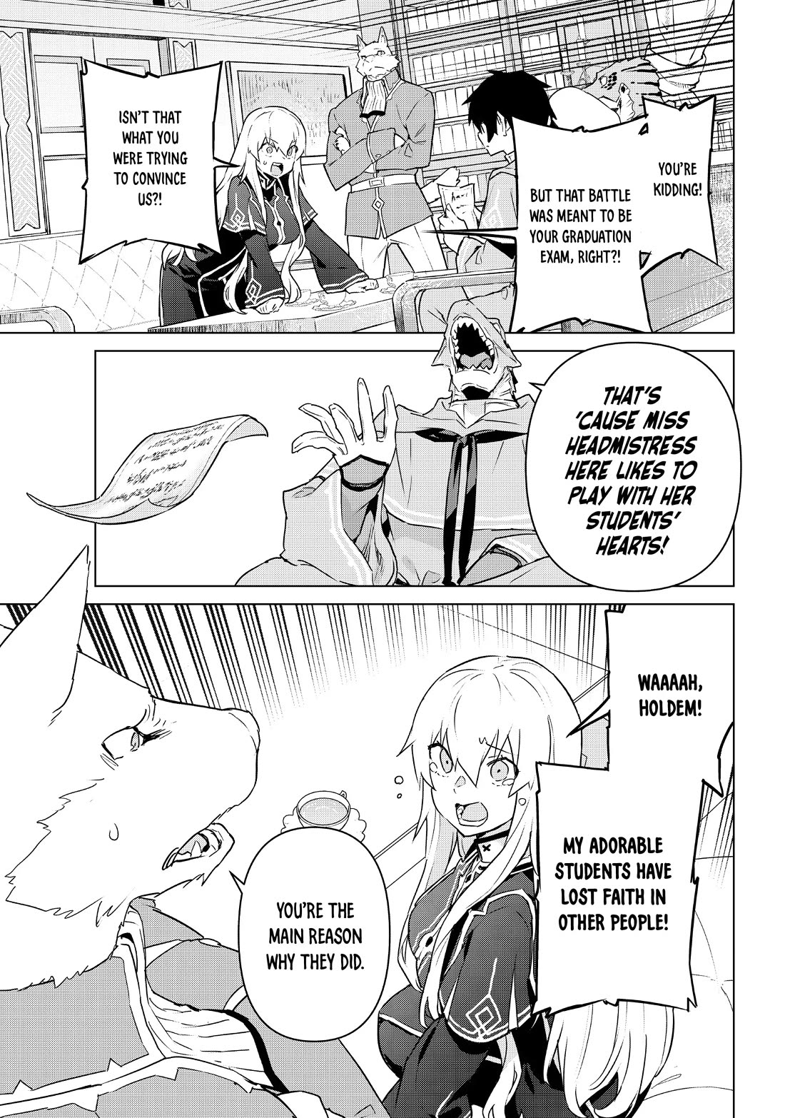 Mahoutsukai Reimeiki chapter 40 page 19