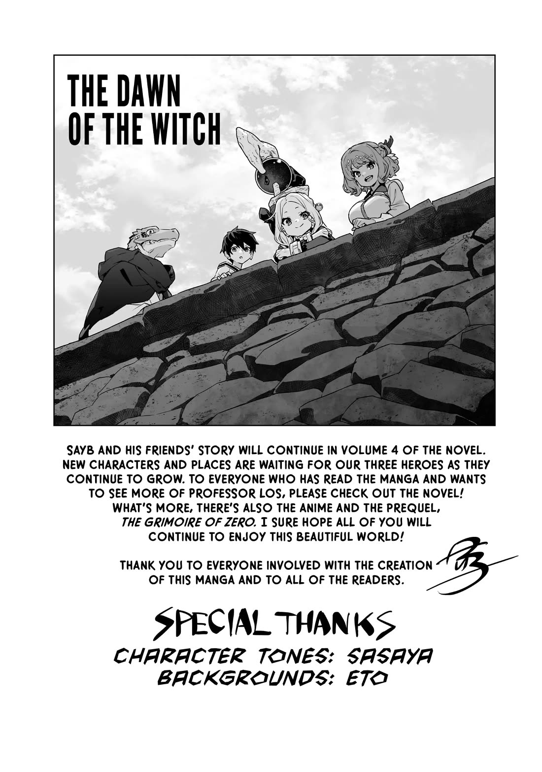 Mahoutsukai Reimeiki chapter 40 page 36