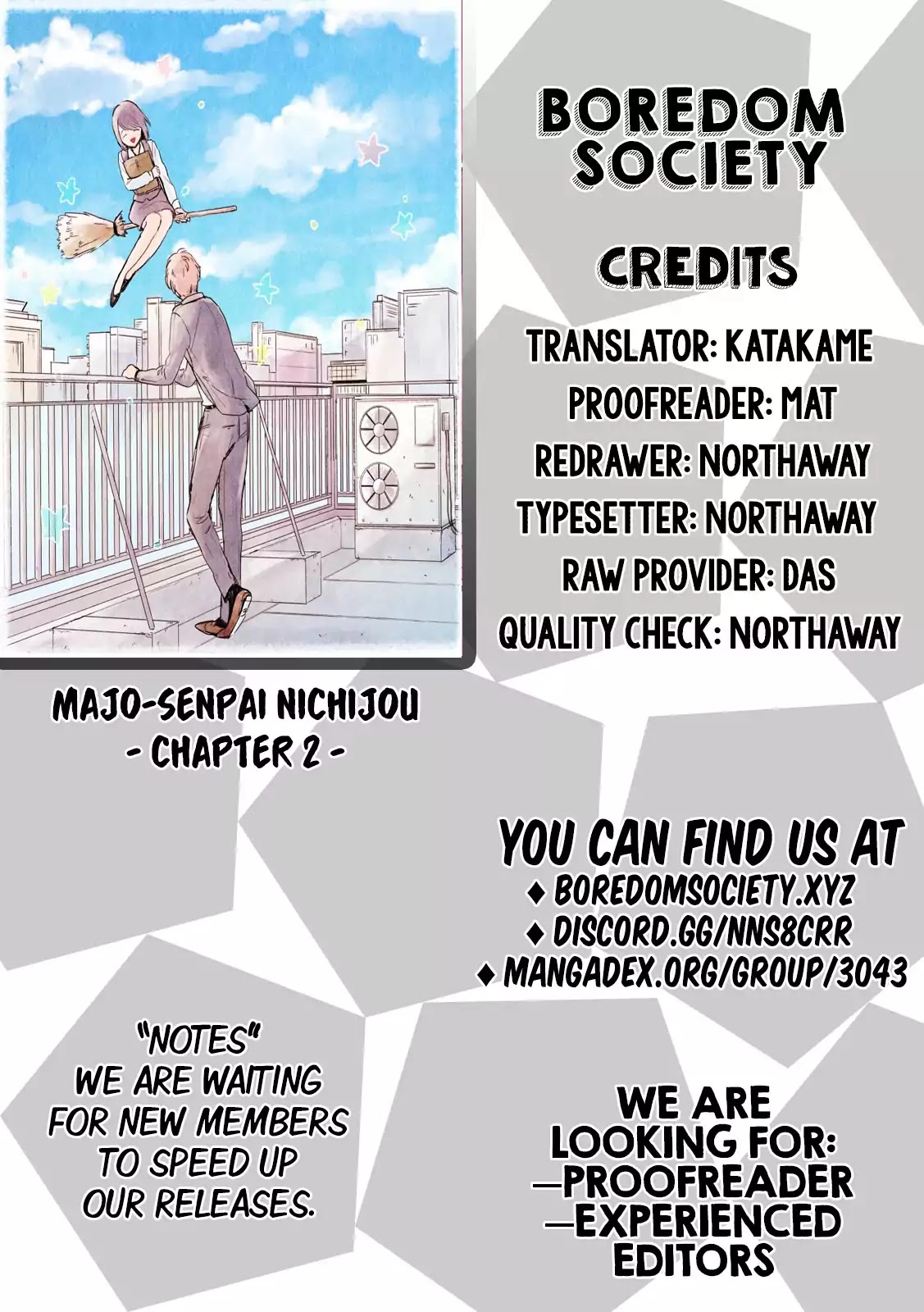 Majo-Senpai Nichijou chapter 2 page 6