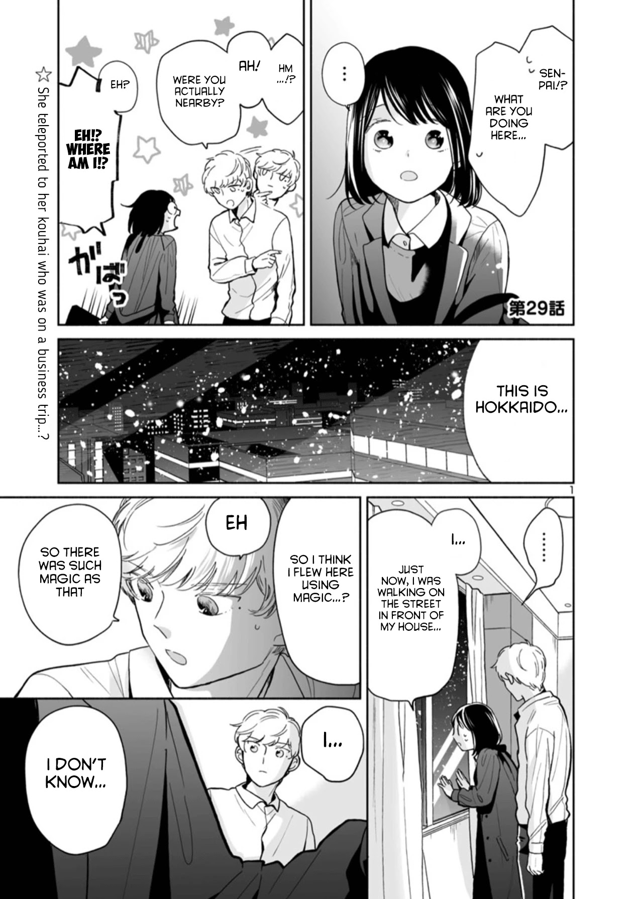 Majo-Senpai Nichijou chapter 29 page 1