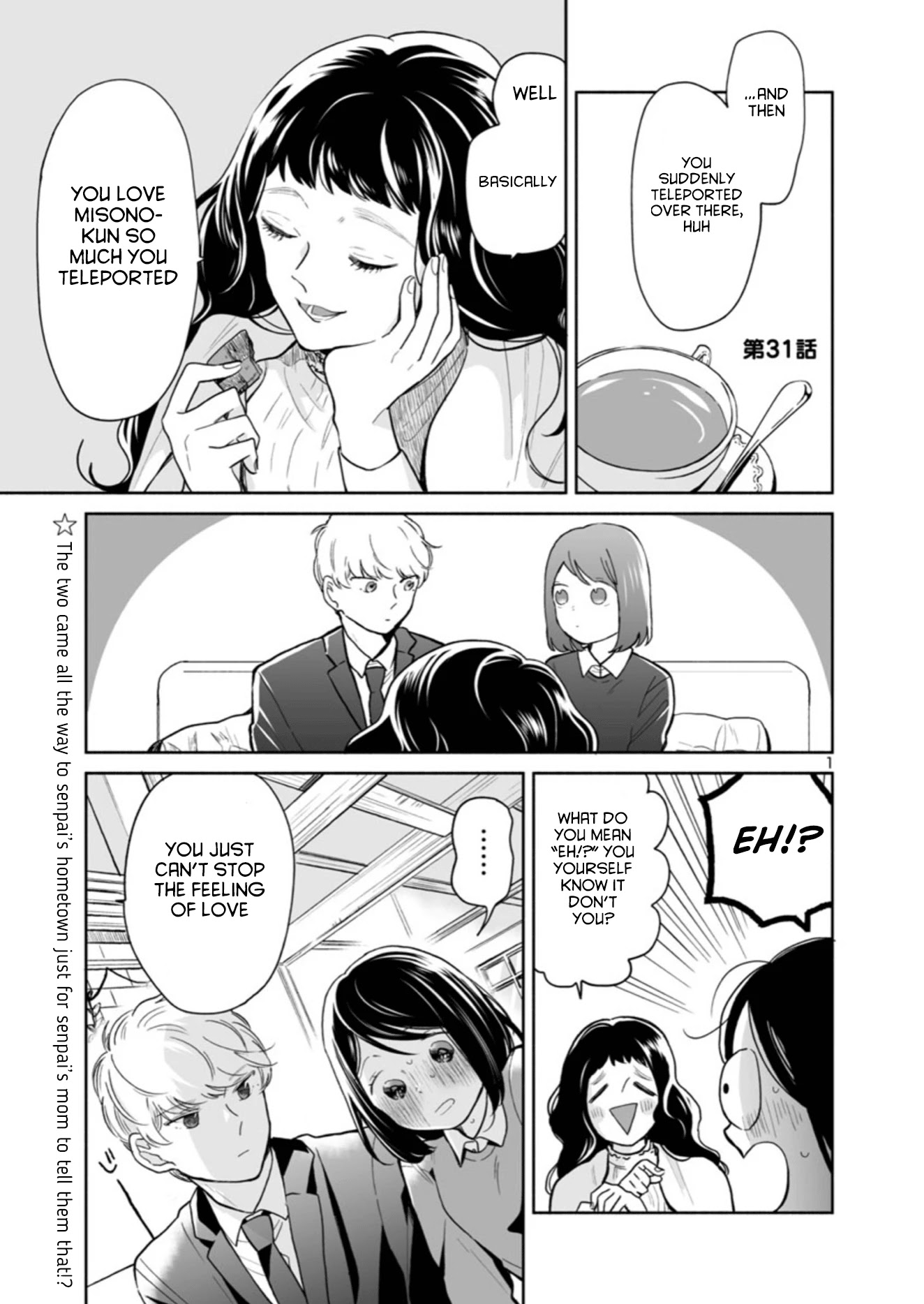 Majo-Senpai Nichijou chapter 31 page 1