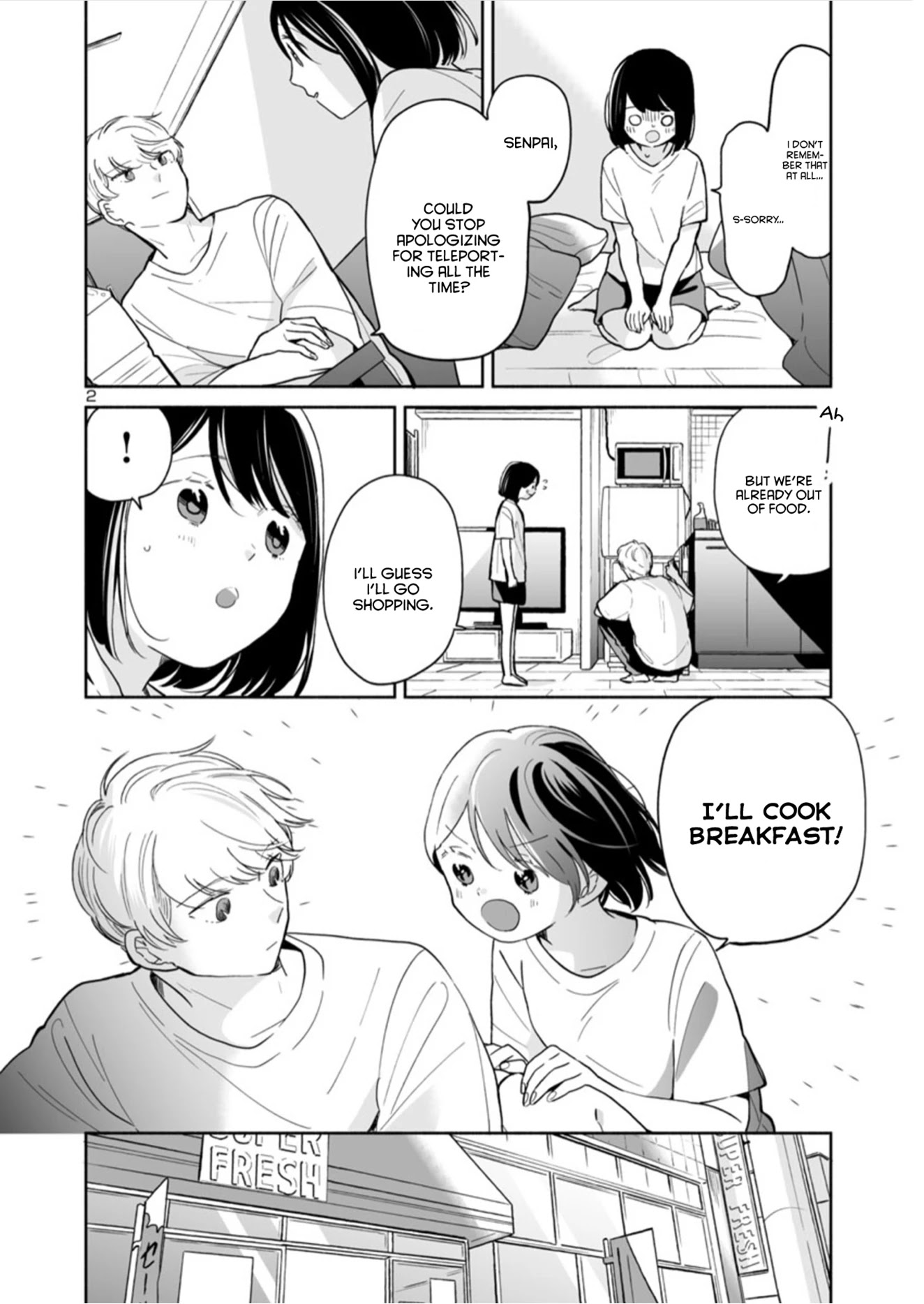Majo-Senpai Nichijou chapter 36 page 2