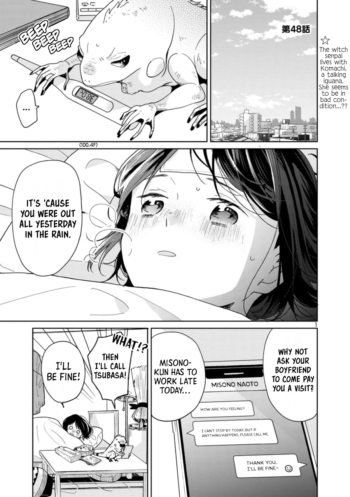 Majo-Senpai Nichijou chapter 48 page 1