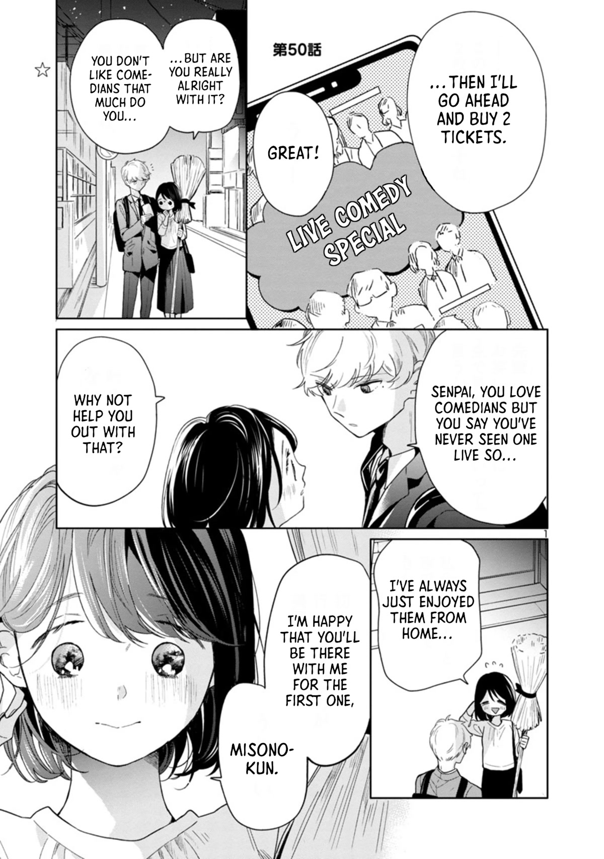 Majo-Senpai Nichijou chapter 50 page 1