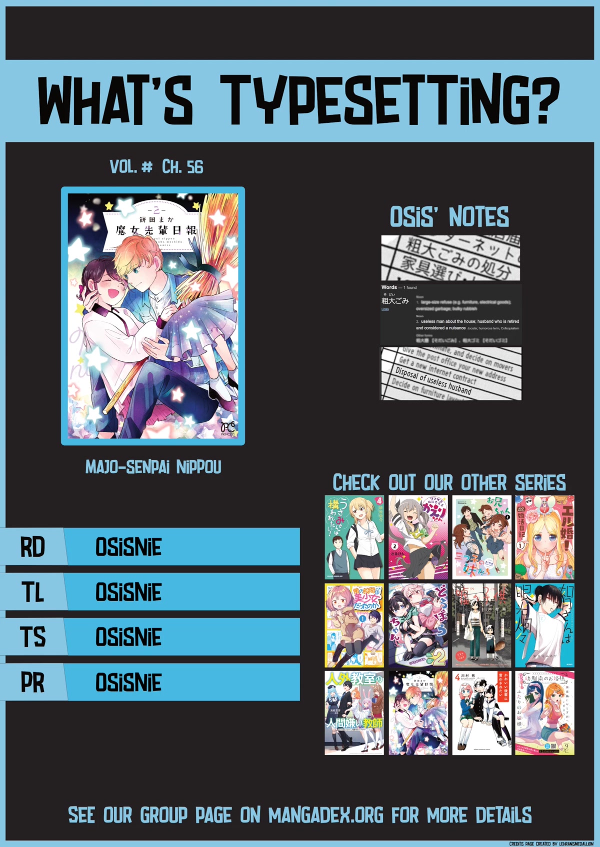 Majo-Senpai Nichijou chapter 56 page 9