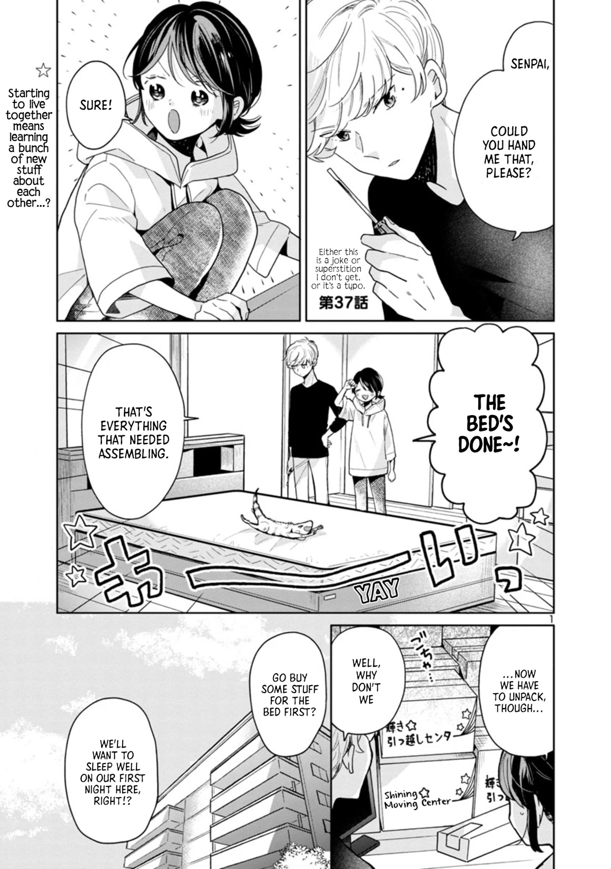 Majo-Senpai Nichijou chapter 57 page 1