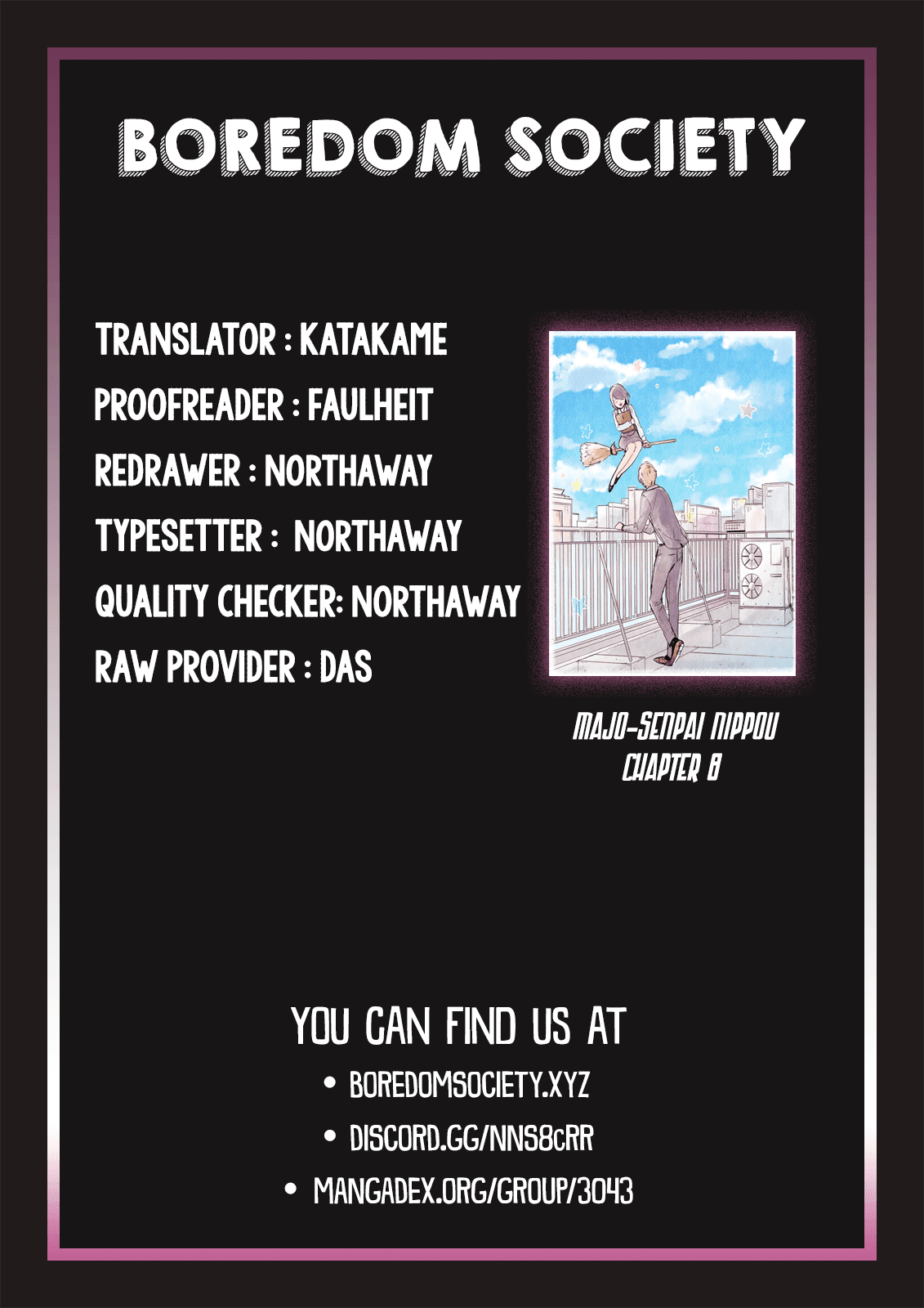 Majo-Senpai Nichijou chapter 8 page 6