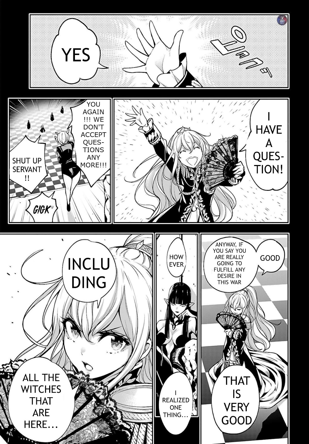 Majo Taisen - The War of Greedy Witches chapter 6 page 11