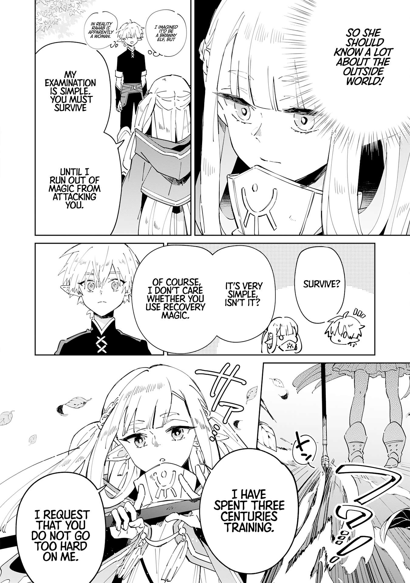 Majutsu wo Kiwamete Tabi ni Deta Tensei Elf, Moteamashita Jumyou de Ikeru Densetsu to naru chapter 3 page 7