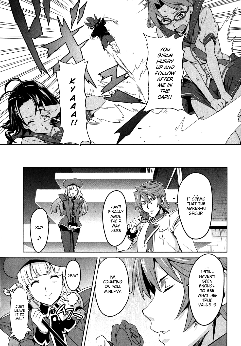 Maken-Ki! chapter 21 page 19