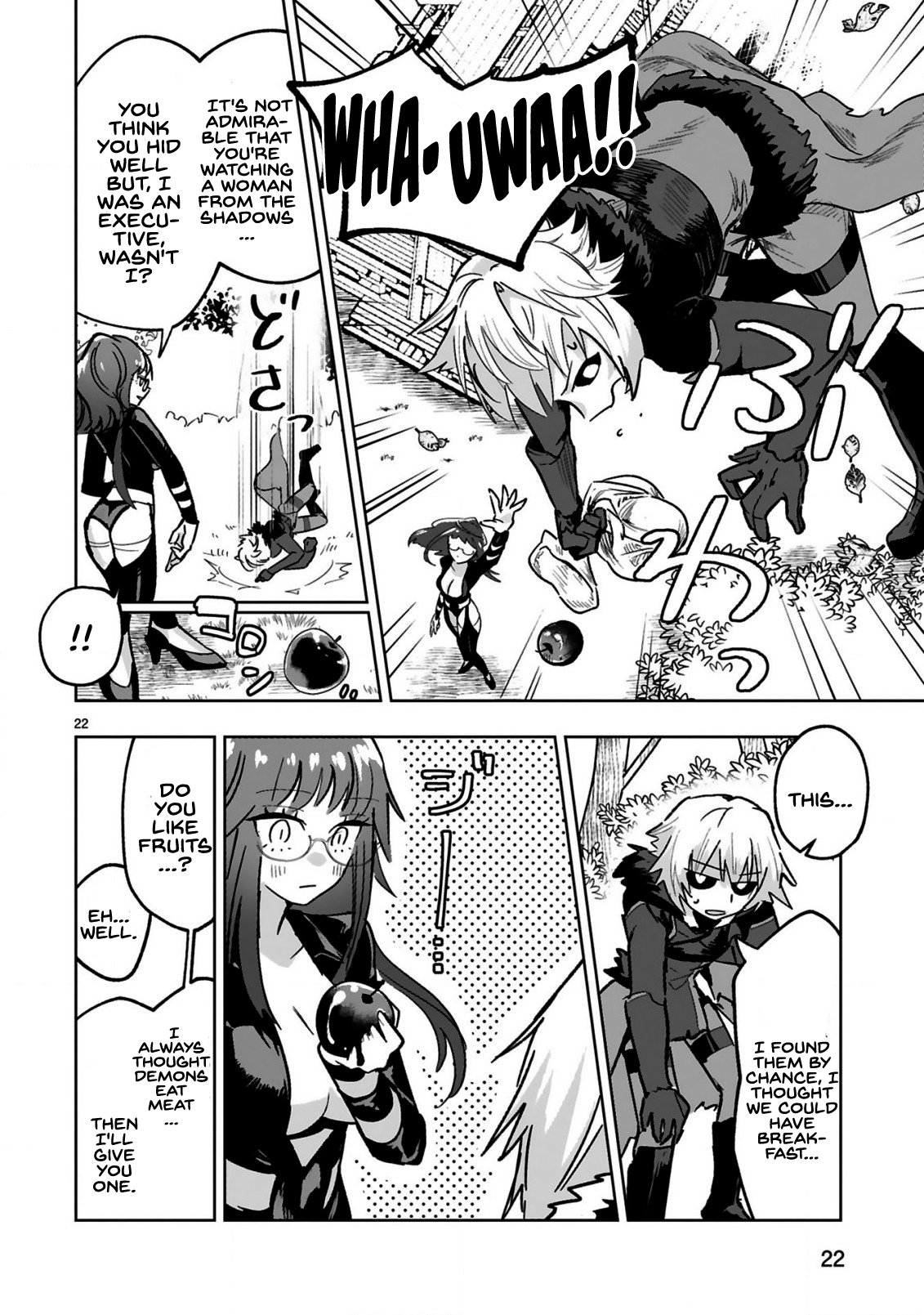 Maken Tsukai No Moto Shounen Hei Wa, Moto Teki Kanbu No Onee-San To Issho Ni Ikitai chapter 1.1 page 24