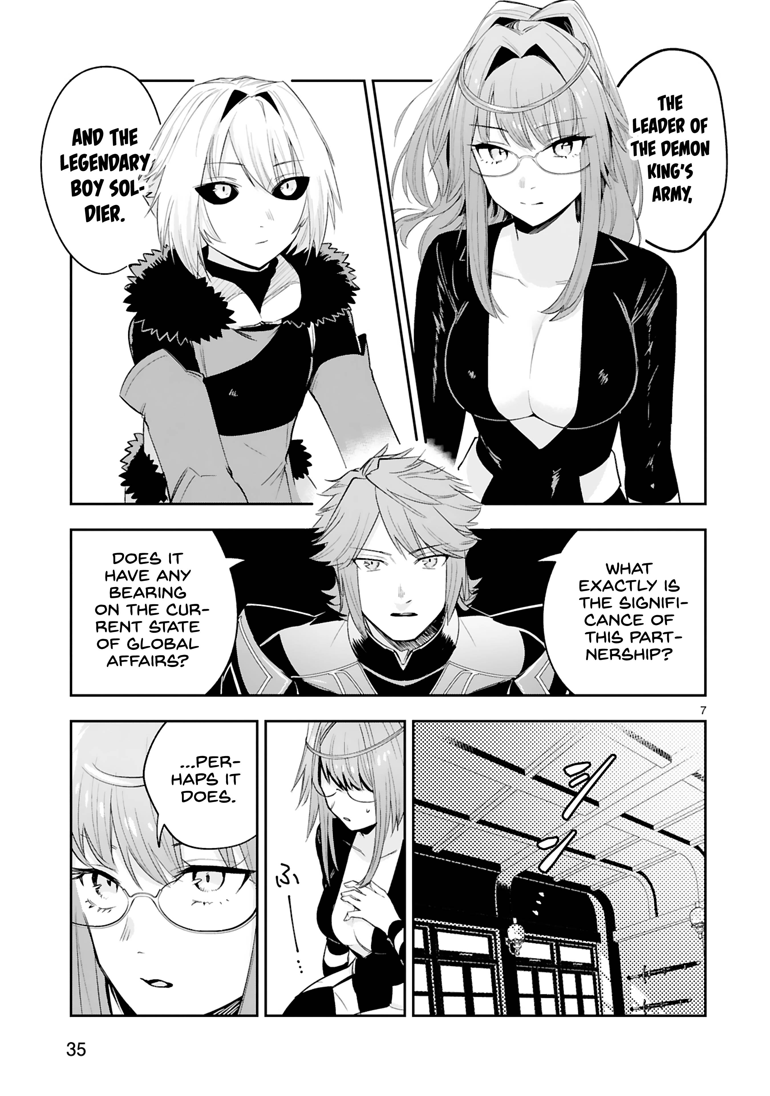 Maken Tsukai No Moto Shounen Hei Wa, Moto Teki Kanbu No Onee-San To Issho Ni Ikitai chapter 15 page 8