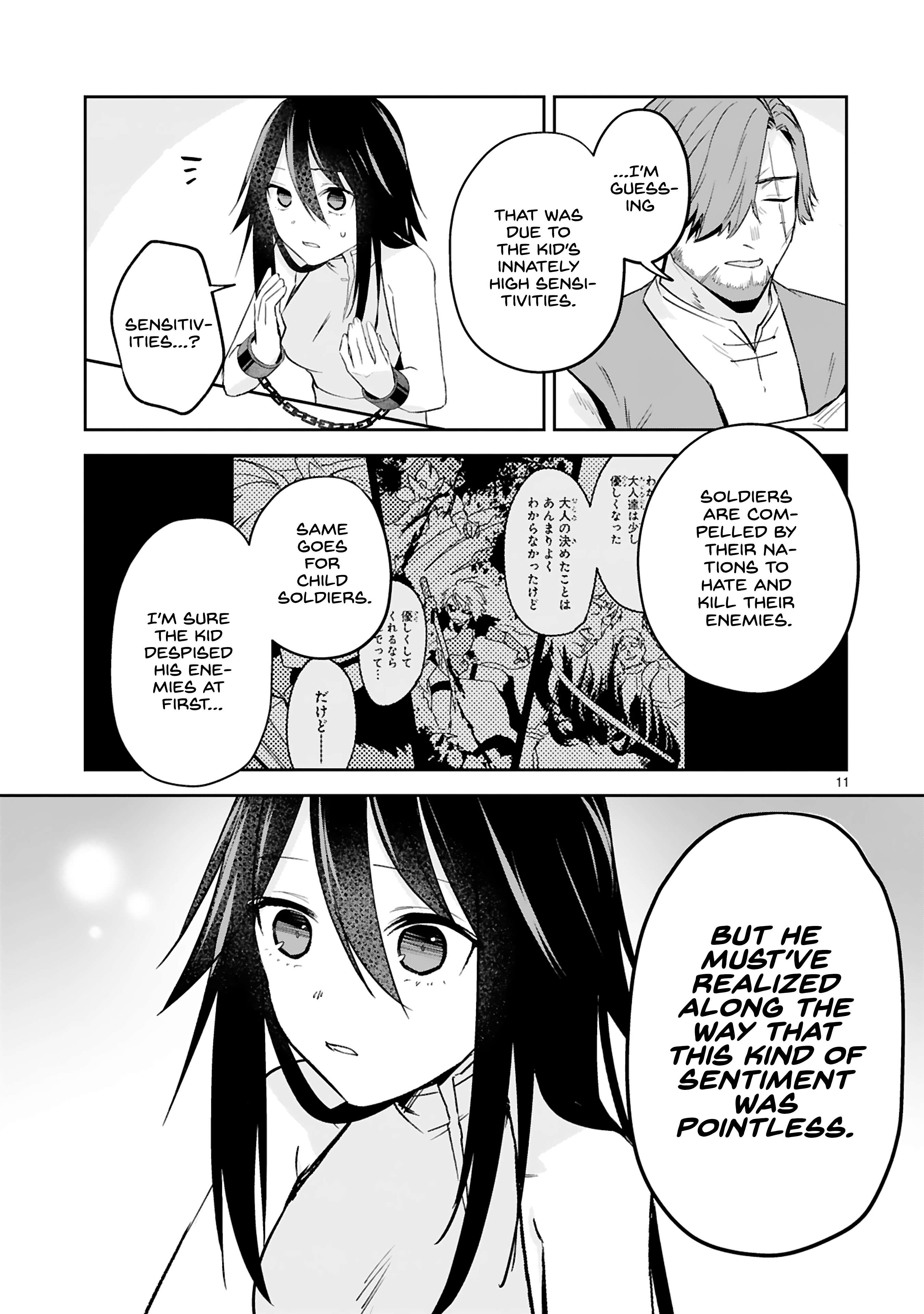 Maken Tsukai No Moto Shounen Hei Wa, Moto Teki Kanbu No Onee-San To Issho Ni Ikitai chapter 24 page 11