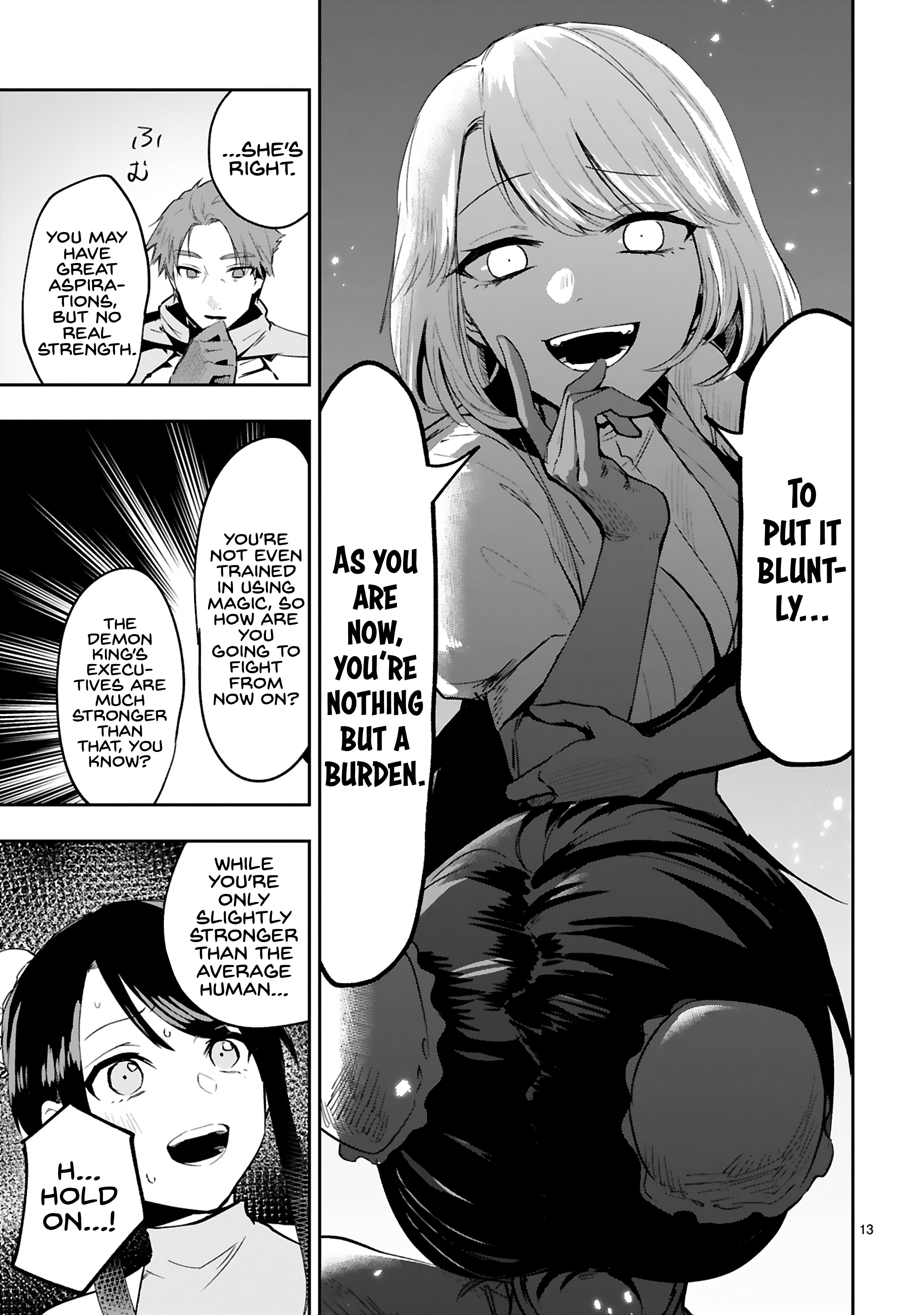 Maken Tsukai No Moto Shounen Hei Wa, Moto Teki Kanbu No Onee-San To Issho Ni Ikitai chapter 8 page 13