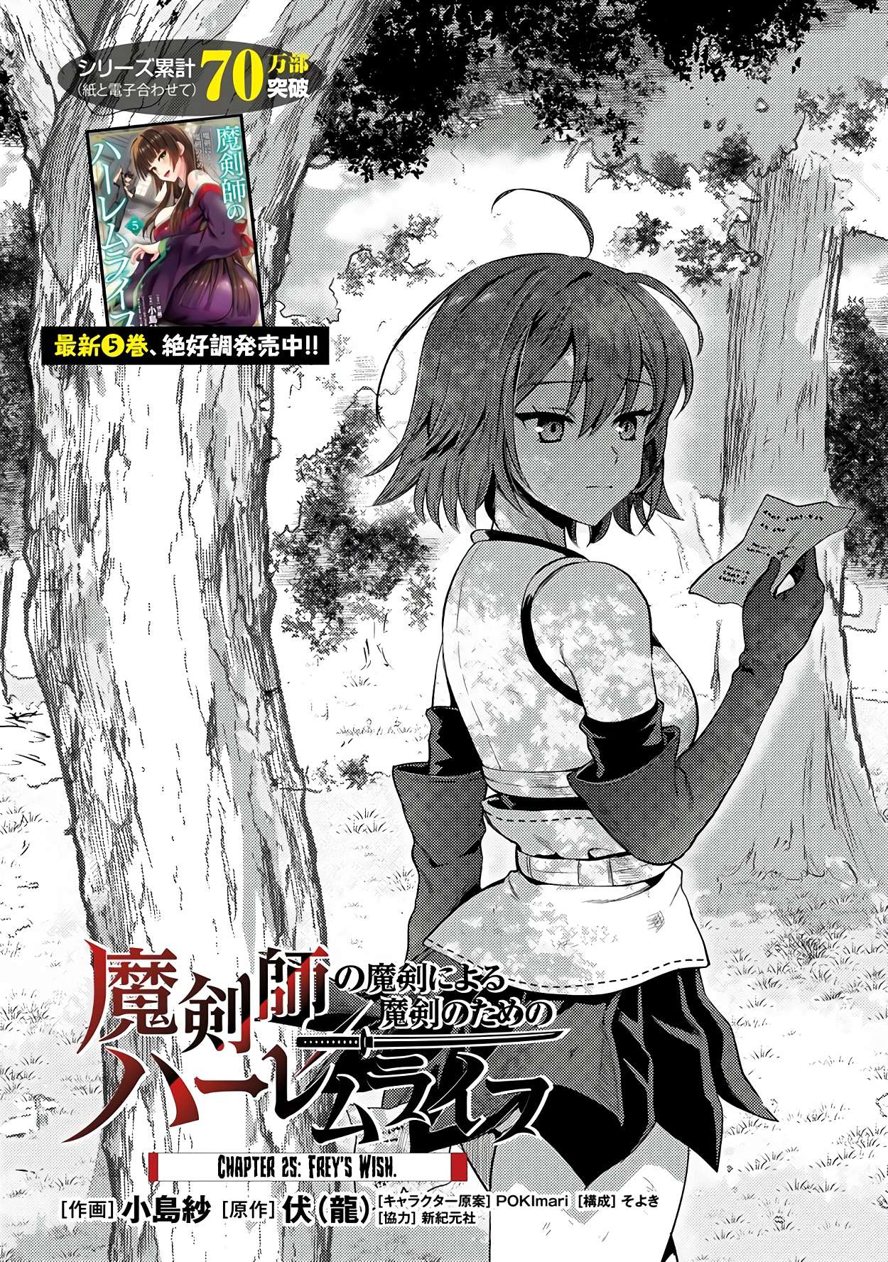 Makenshi no Maken Niyoru Maken no Tame no Harem Life chapter 25.1 page 2