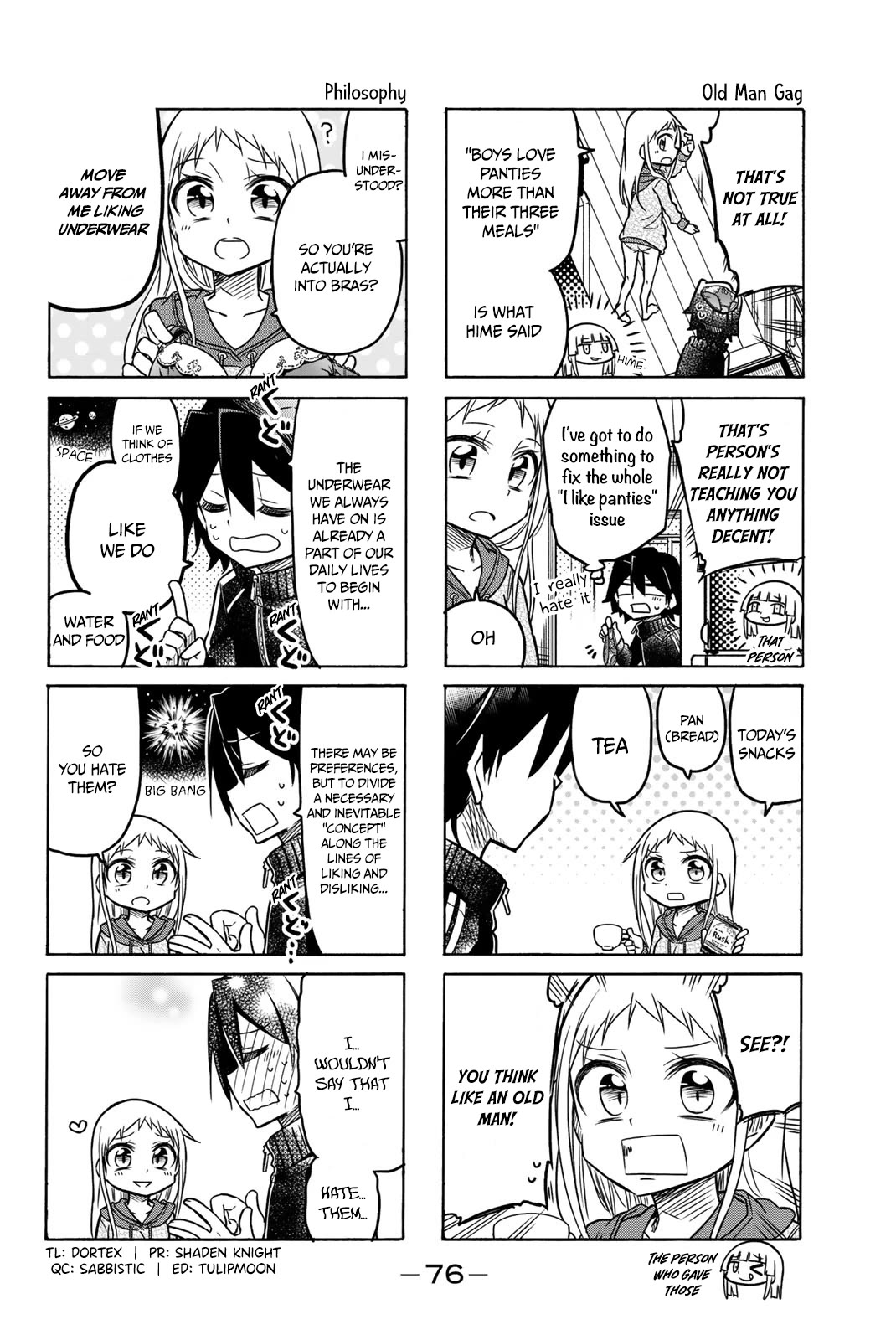 Mako-san Wa Shindemo Jiritsu Shinai chapter 33 page 3