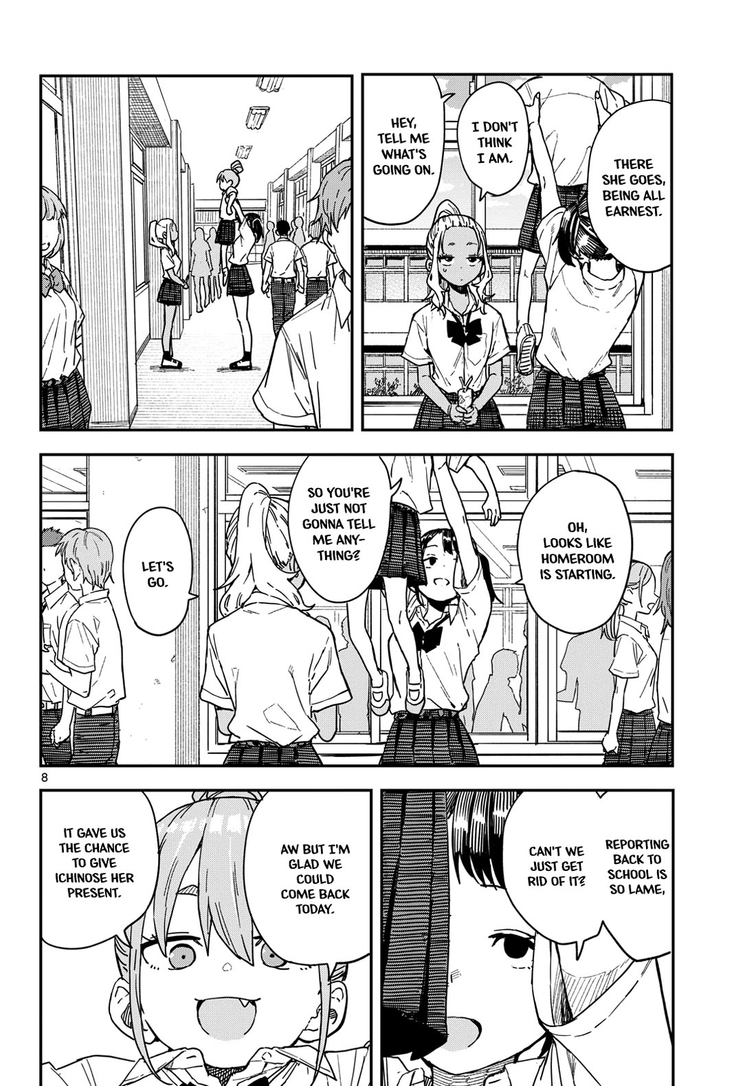 Mane Mane Nichi Nichi chapter 56 page 8