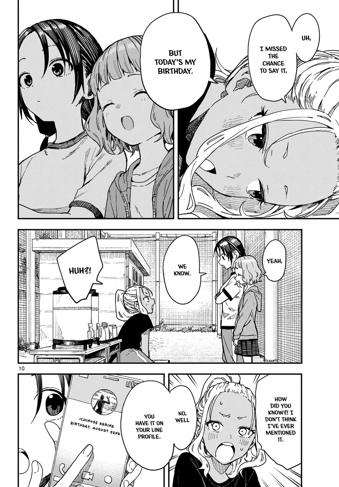 Mane Mane Nichi Nichi chapter 57 page 10