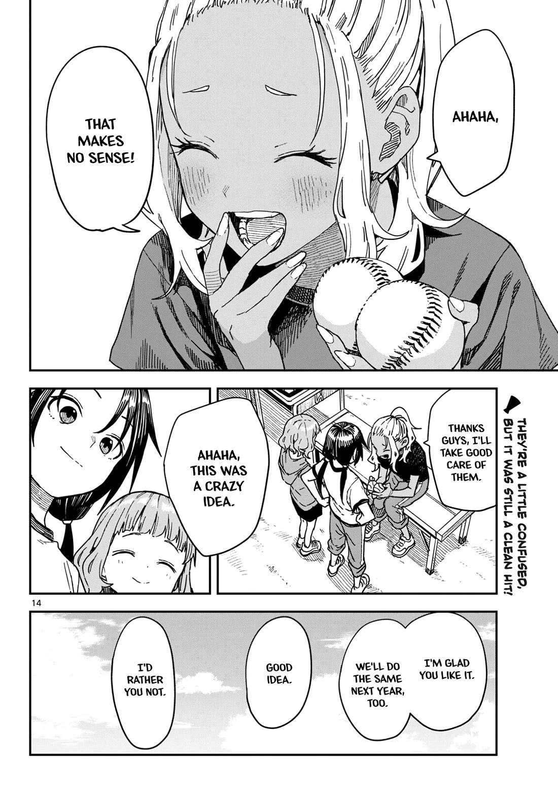 Mane Mane Nichi Nichi chapter 57 page 14