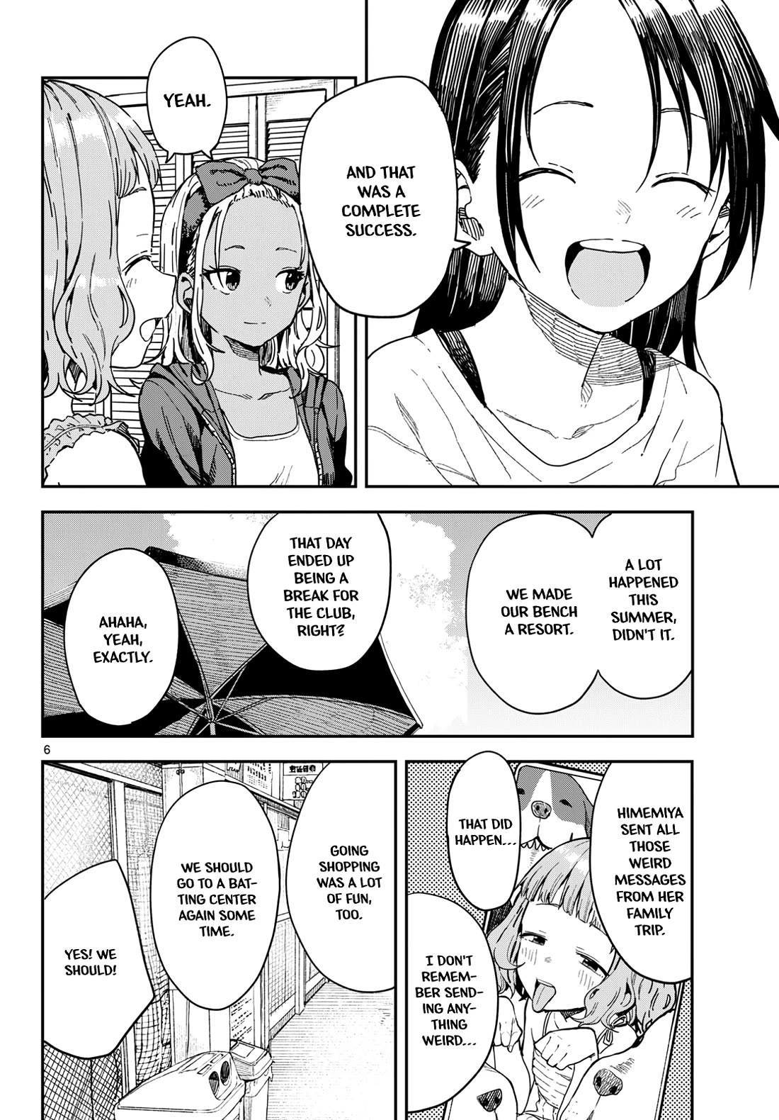 Mane Mane Nichi Nichi chapter 58 page 6