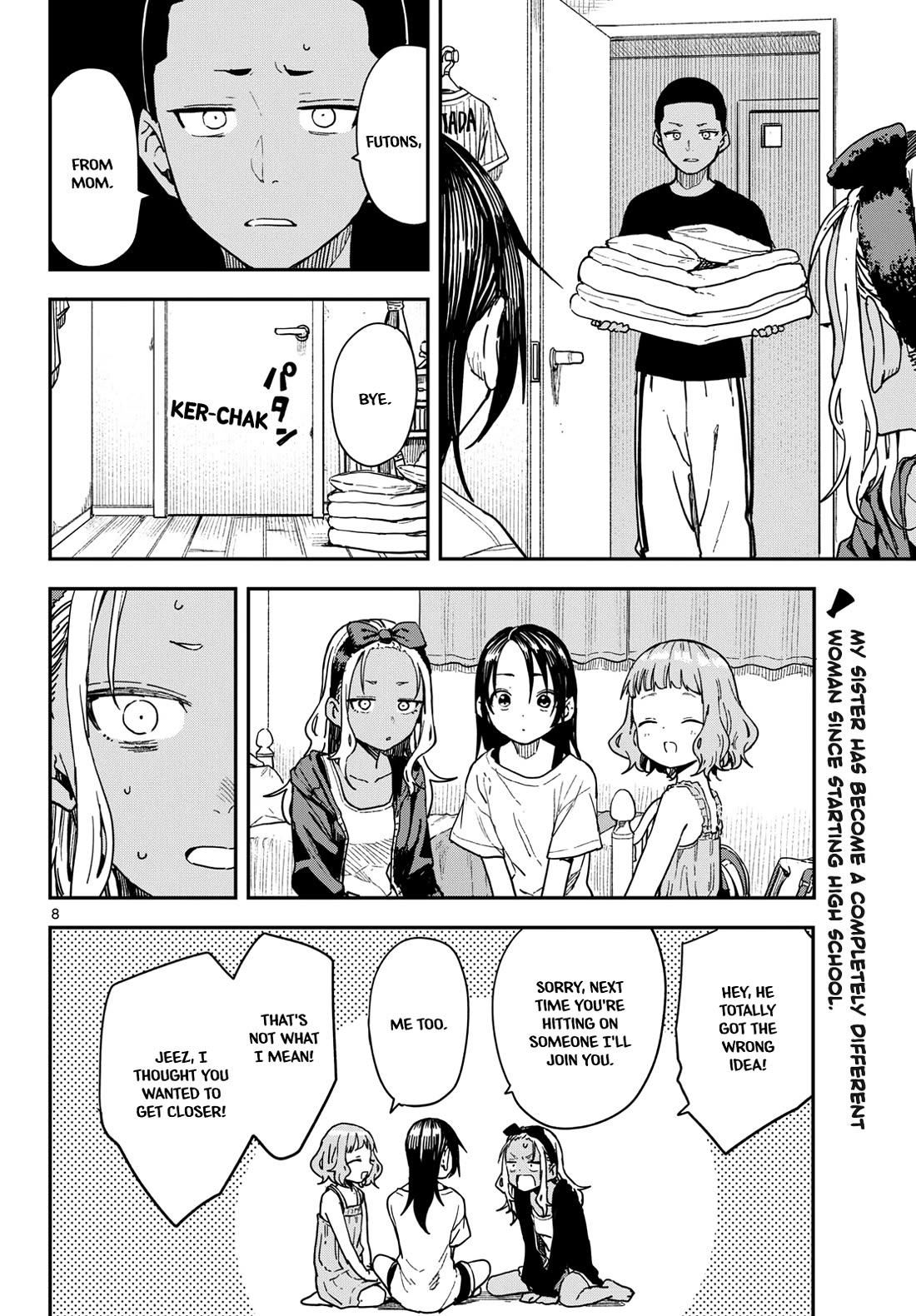 Mane Mane Nichi Nichi chapter 58 page 8