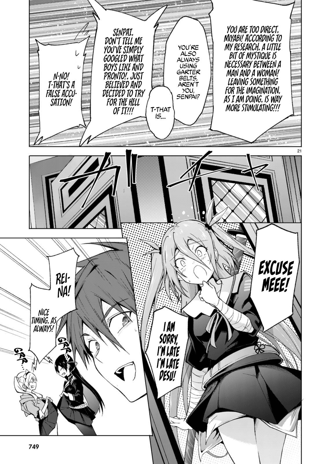 Maou Gakuen no Hangyakusha chapter 26 page 21