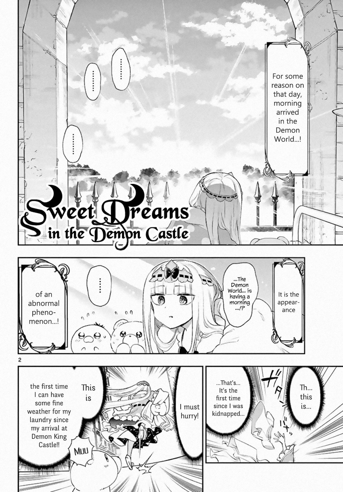 Maou-jou de Oyasumi chapter 184 page 2