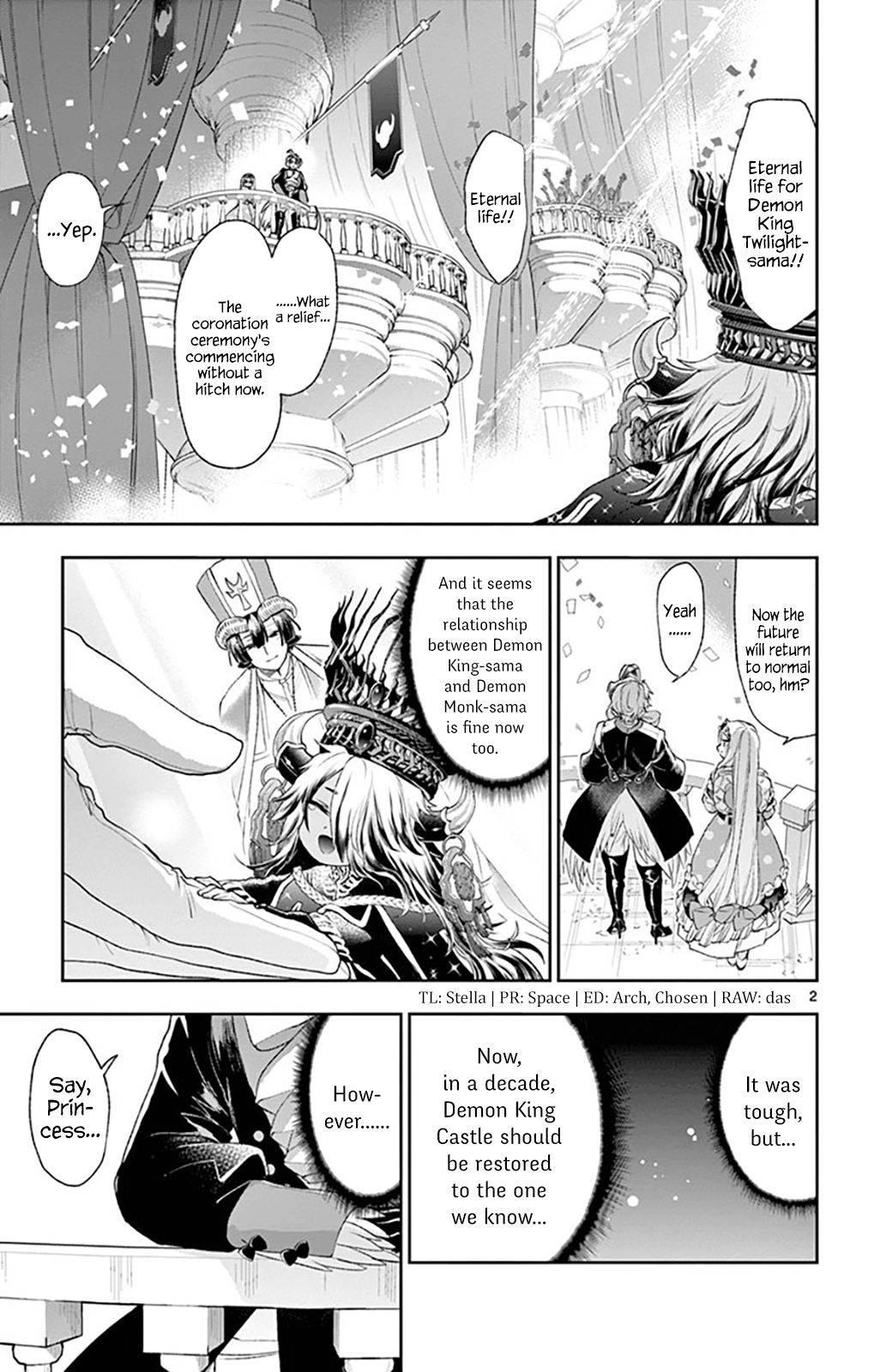 Maou-jou de Oyasumi chapter 204 page 2