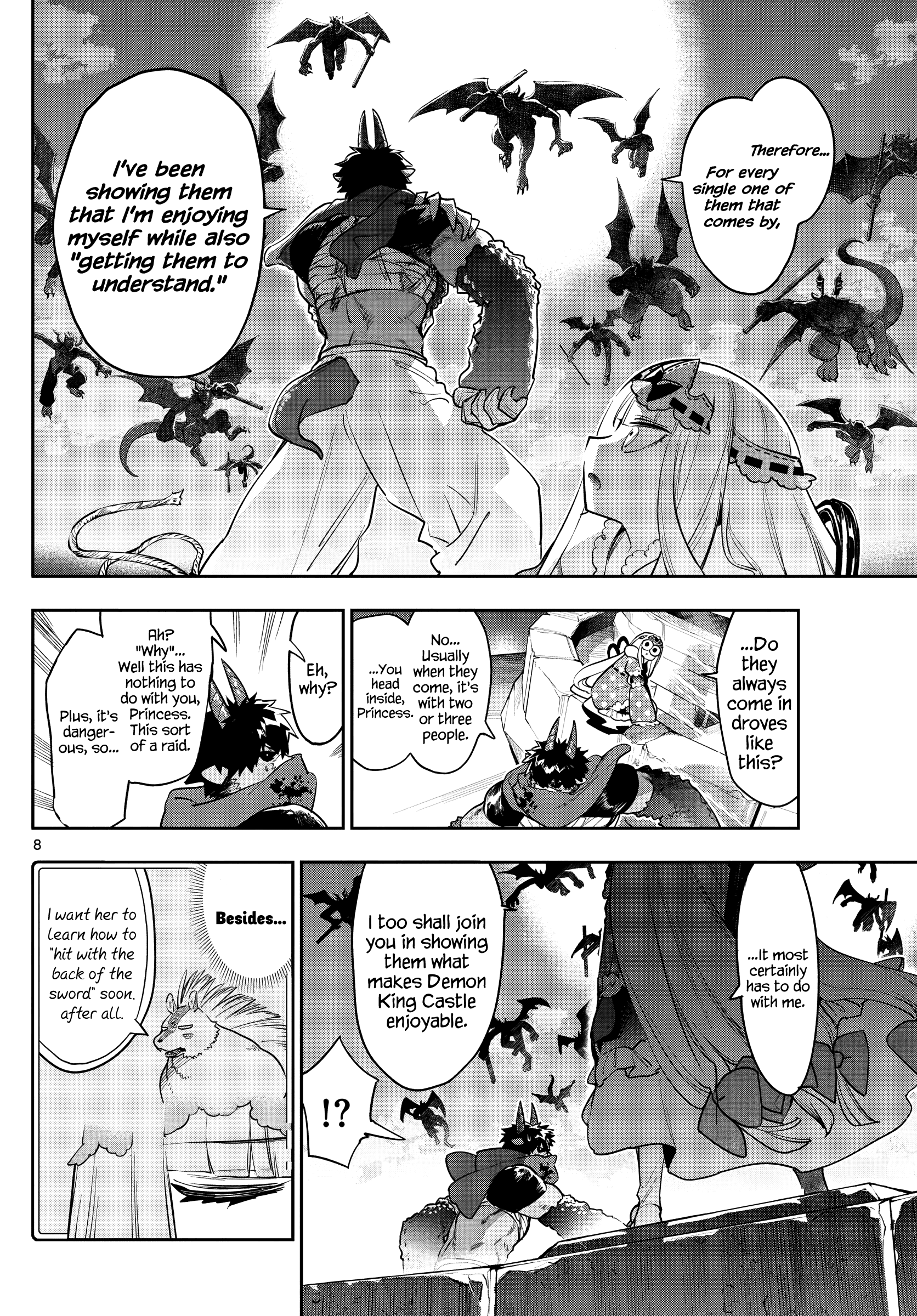 Maou-jou de Oyasumi chapter 267 page 8